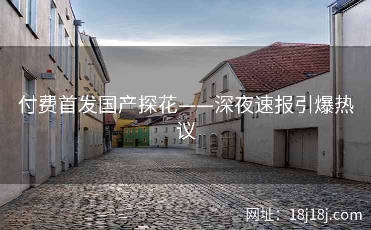 付费首发国产探花——深夜速报引爆热议