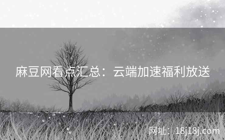 麻豆网看点汇总：云端加速福利放送