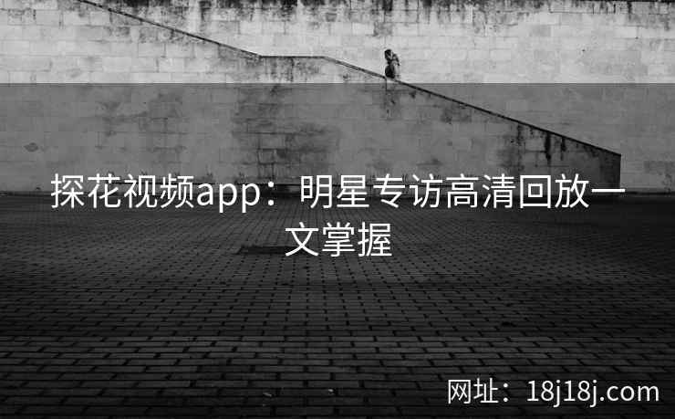探花视频app：明星专访高清回放一文掌握