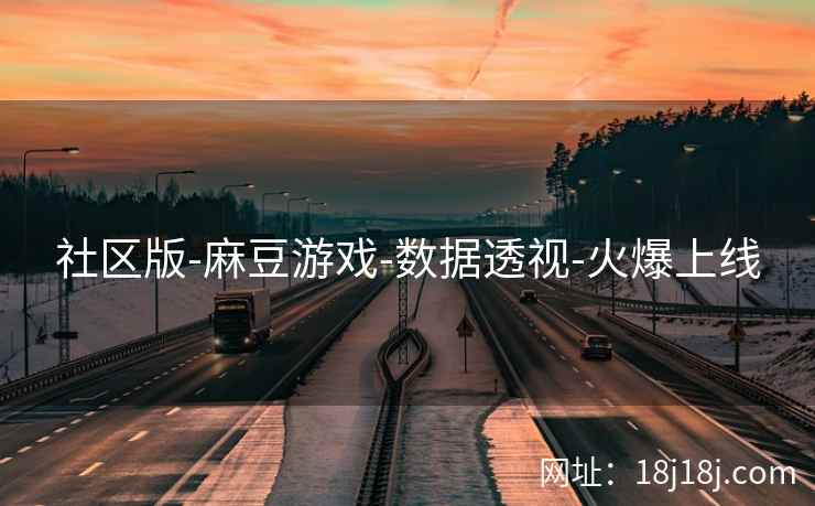 社区版-麻豆游戏-数据透视-火爆上线