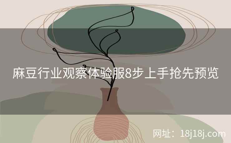 麻豆行业观察体验服8步上手抢先预览