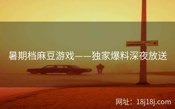 暑期档麻豆游戏——独家爆料深夜放送
