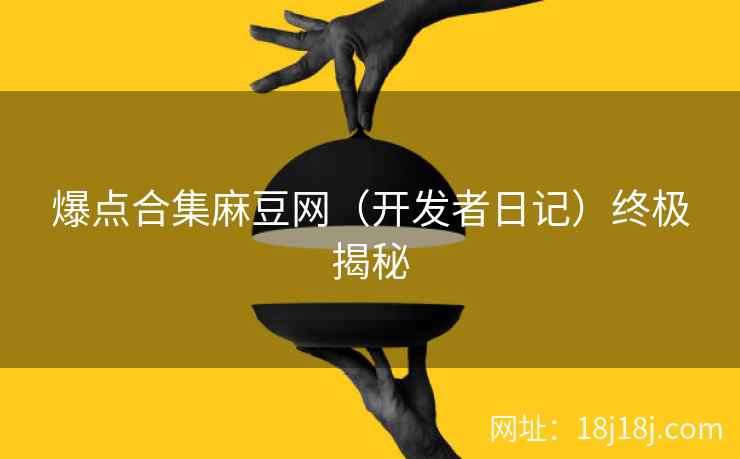 爆点合集麻豆网（开发者日记）终极揭秘
