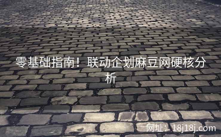 零基础指南！联动企划麻豆网硬核分析